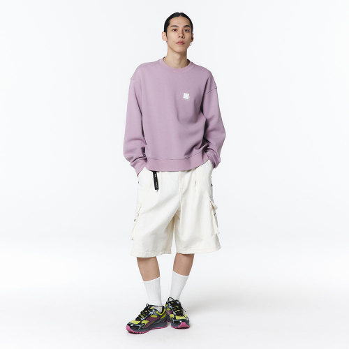 Джинсовые шорты-бермуды Uni Pocket String (Oatmeal)_5LD2622