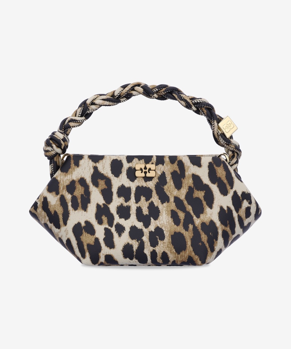 MUSINSA | GANNI Mini Gani Boo Tote Bag - Leopard / A5817943
