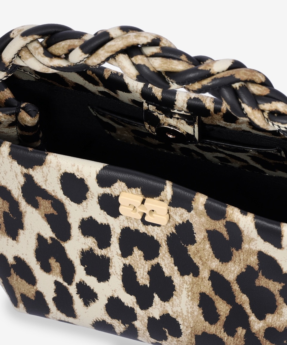 ★Ganni★ Mini Gani Bou Tote Bag Leopard A5817943 MUSINSA | GANNI Mini Gani Boo Tote Bag - Leopard / A5817943