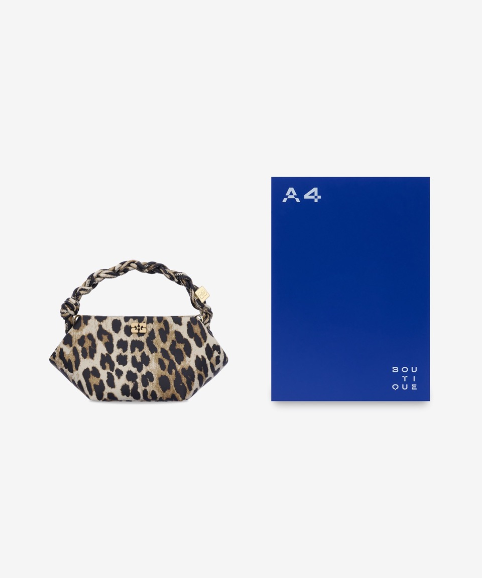★Ganni★ Mini Gani Bou Tote Bag Leopard A5817943 MUSINSA | GANNI Mini Gani Boo Tote Bag - Leopard / A5817943