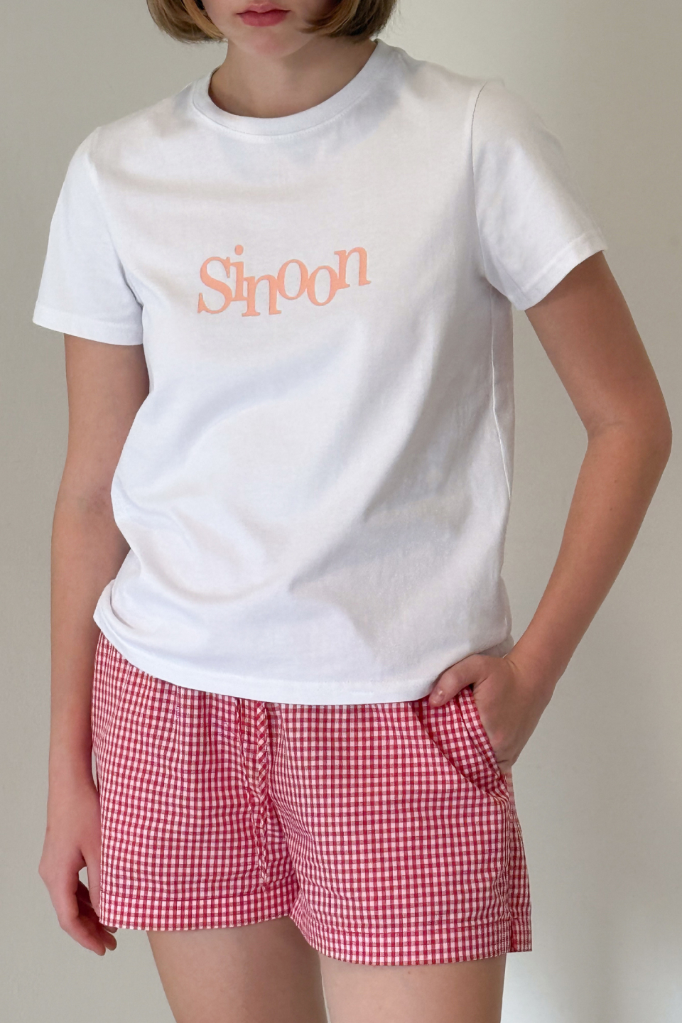 ★送料/関税込★Sinoon★Sinoon Signature Logo T-Shirts ☆送料/関税込☆Sinoon☆Sinoon Signature Logo T-Shirts