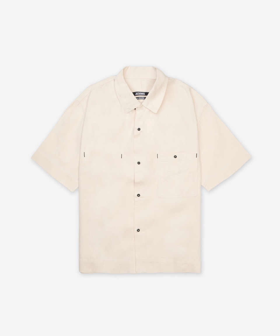 MUSINSA | JACQUEMUS La Chemise de Nimes Aloe Short Sleeve