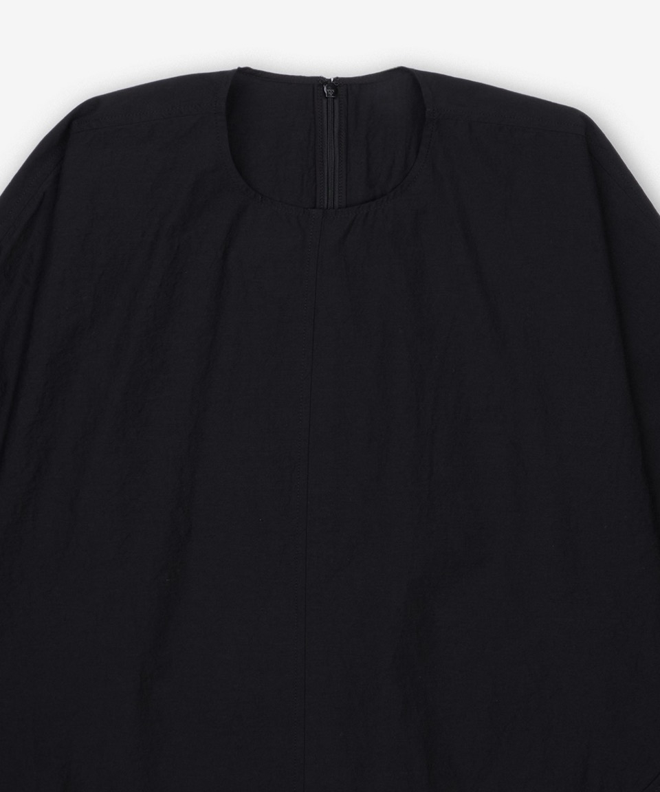 MUSINSA | TOTEME Batwing Top - Black / 252WRT0431FB0374001