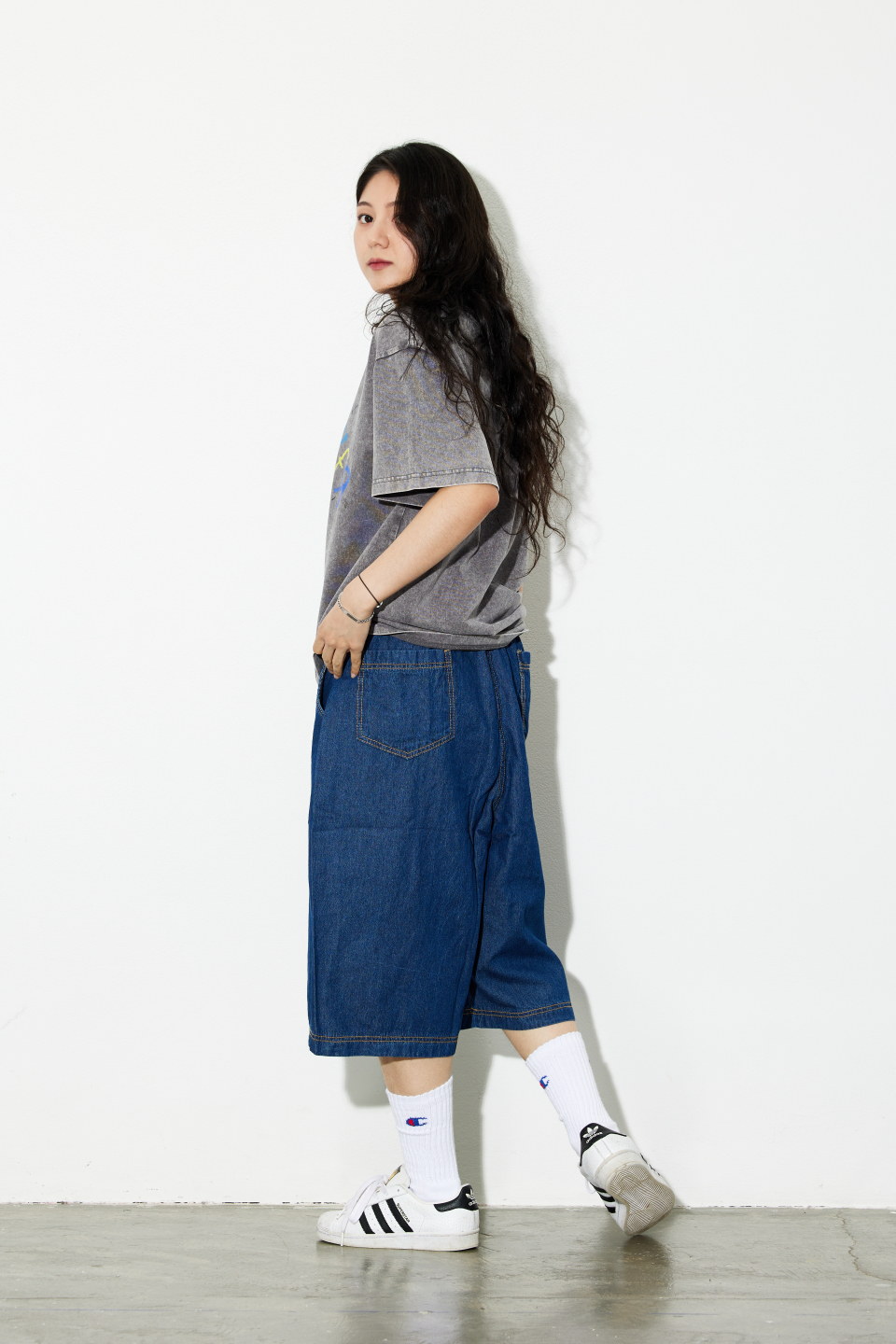 MUSINSA | PHILIPPAKER JC Carpenter Bermuda Banding Denim