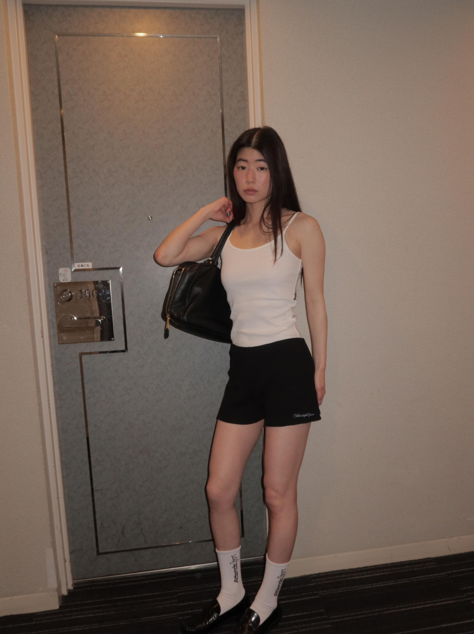 [ATTENDS] Waffle sleeveless shirt /追跡付 MUSINSA | ATTENDS Waffle sleeveless shirt (White)