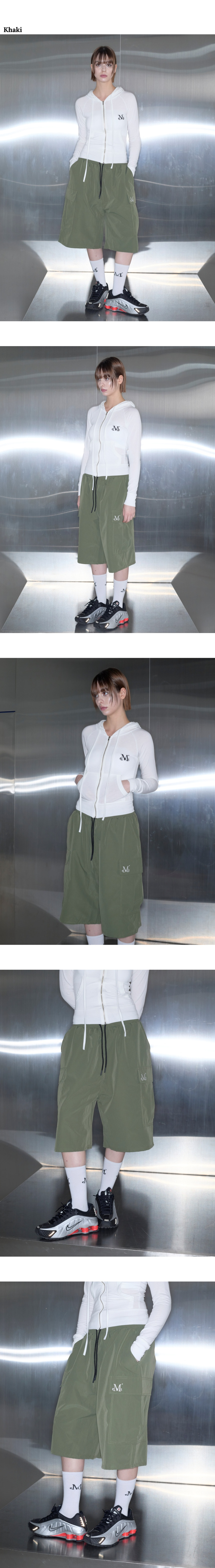 ［MUCENT］LAUREL POLY BERMUDA HALF PANTS 4color MUSINSA | MUCENT Laurel Bermuda poly nylon half pants unisex