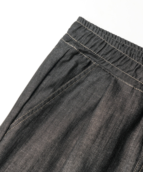 Свободные джинсы на резинке World Summer Black KJLP2631