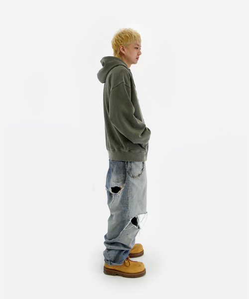 Худи Pigment Small Logo KHAKI