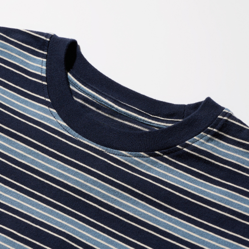 Leo Vintage полосатый лонгслив Navy