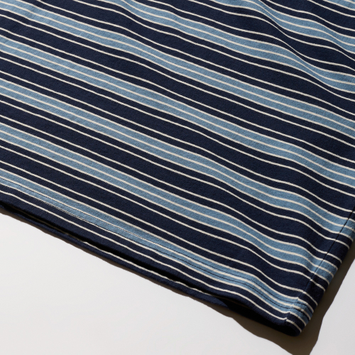 Leo Vintage полосатый лонгслив Navy