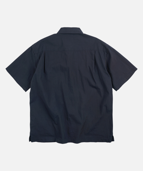 HALF WORK SHIRT JACKET _ NAVY