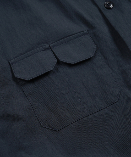 HALF WORK SHIRT JACKET _ NAVY