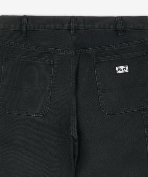 Джинсы карпентер Hardwork - Black Faded Wash / 142010078BLK