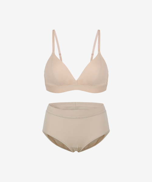[W] NAMU KNITTING BRA & DRAWERS_SET