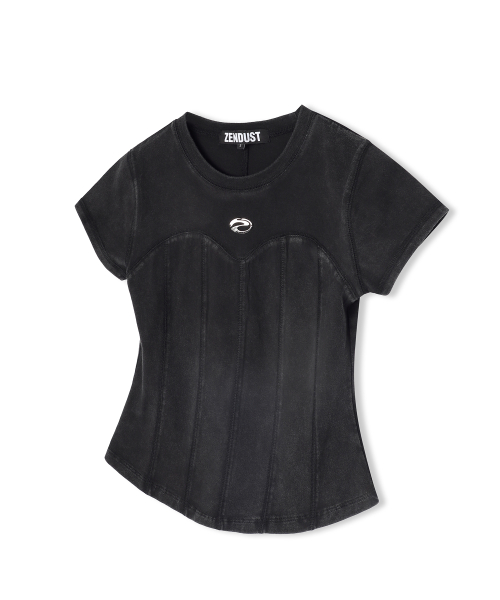 Wonder Corset Short-sleeve DARK GREY