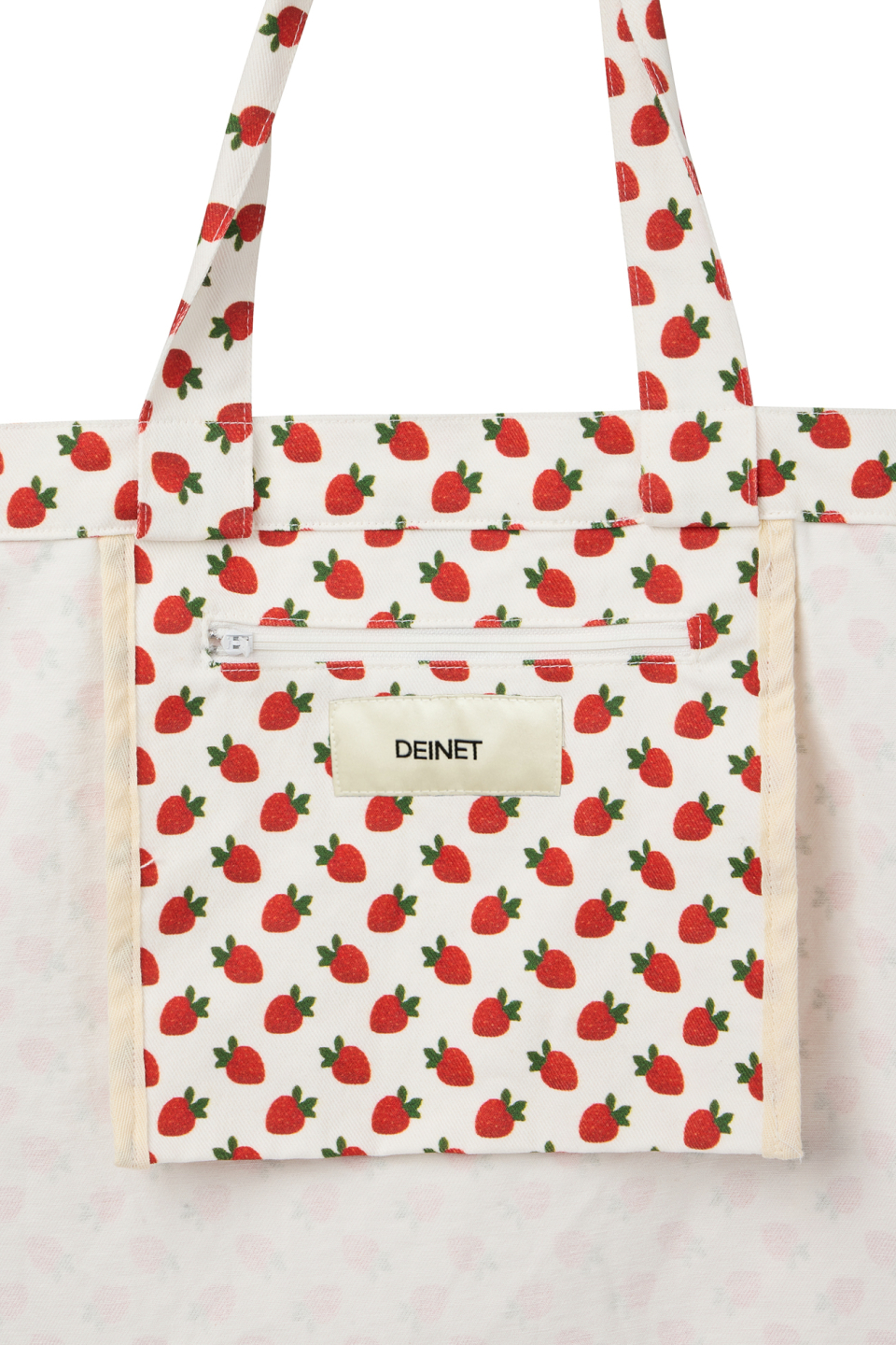 다이닛(DEINET) DEINET FRUITS TWO WAY ECO BAG IN STRAWBERRY