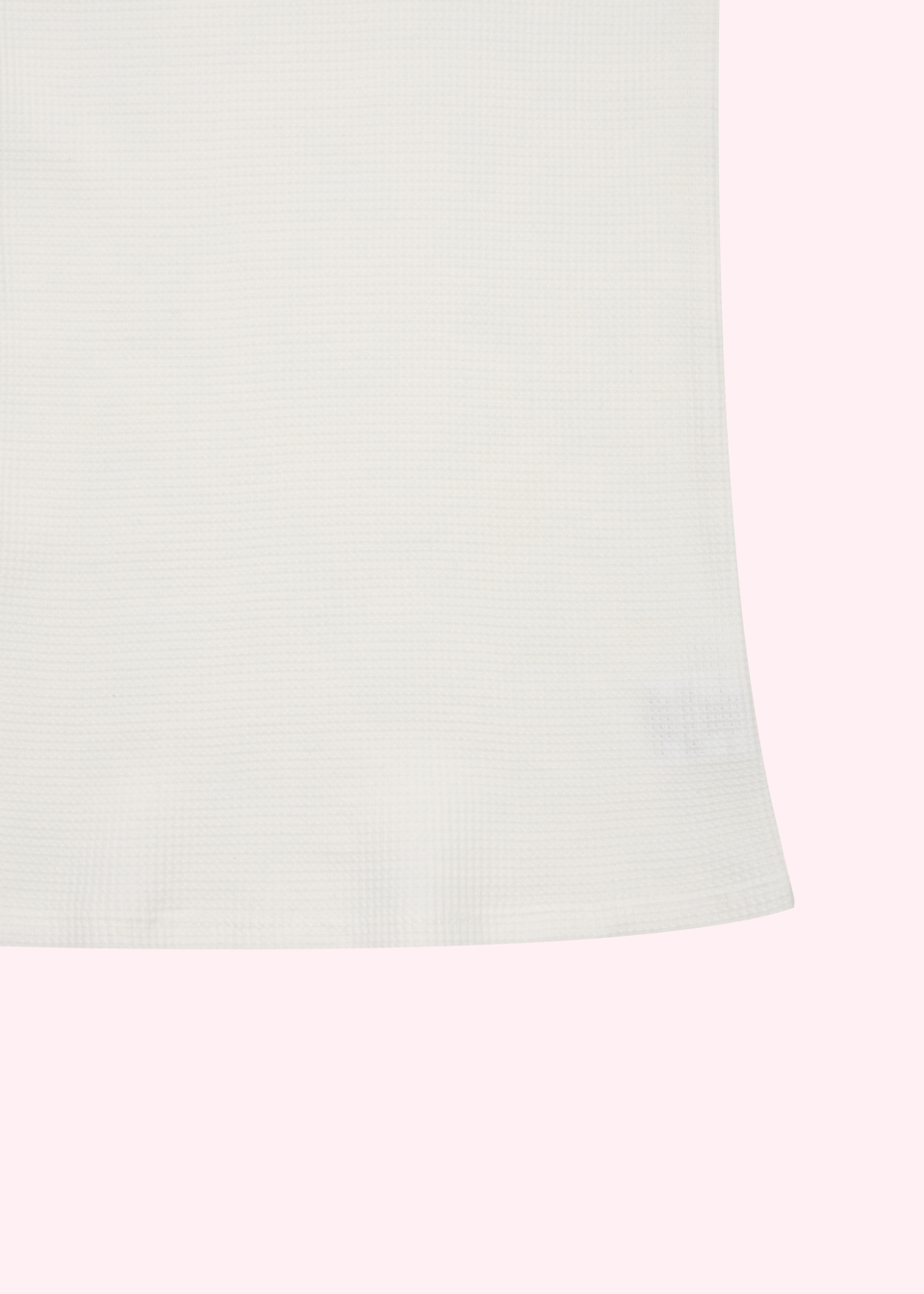 MUSINSA | ATTENDS Waffle sleeveless shirt (White)