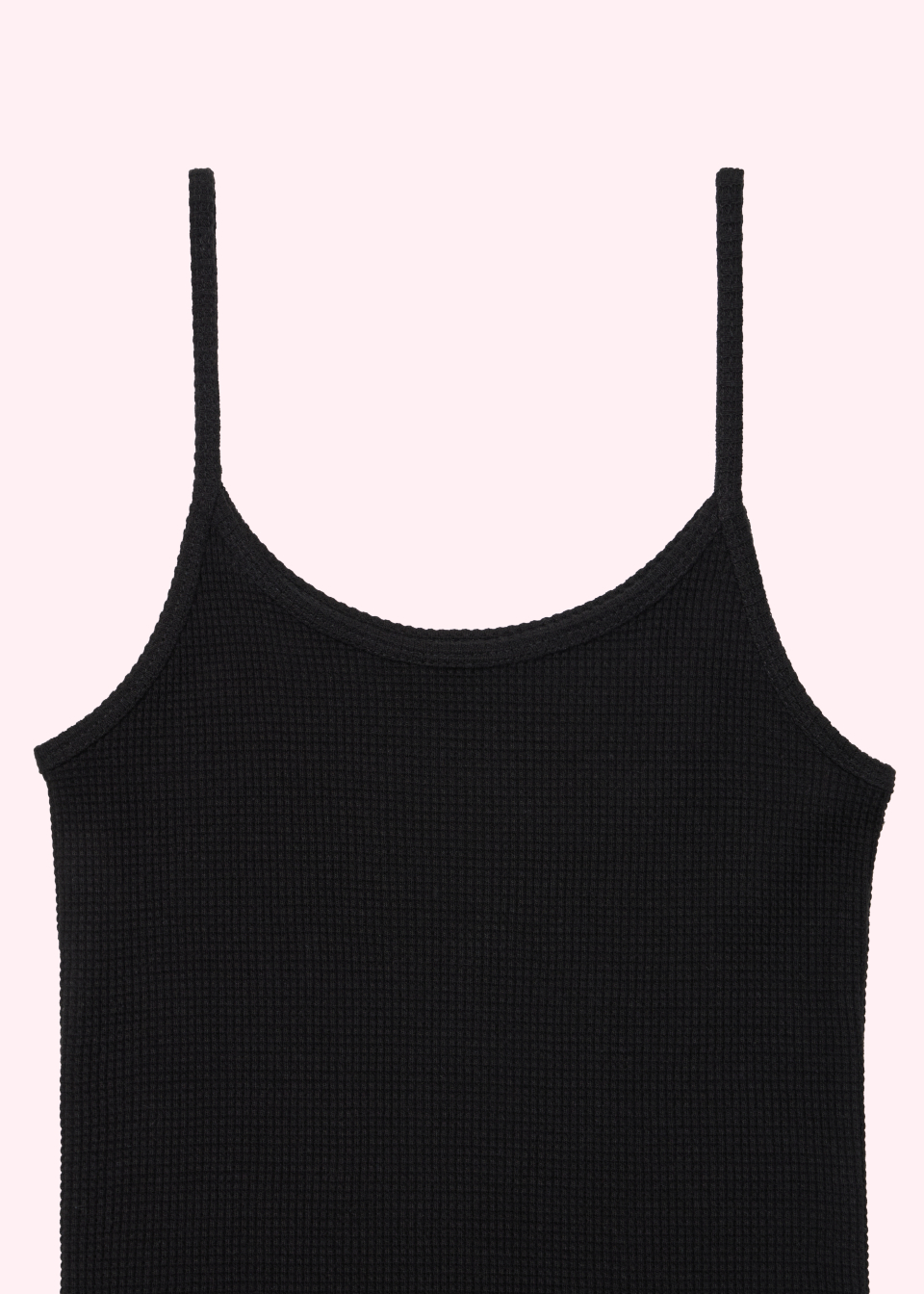 [ATTENDS] Waffle sleeveless shirt /追跡付 MUSINSA | ATTENDS Waffle sleeveless shirt (black)
