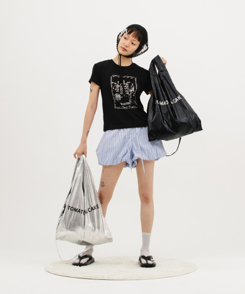 [TOBAKE] 2Way Market Bag