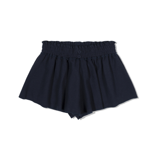 Waffle Bloom Short (NAVY)