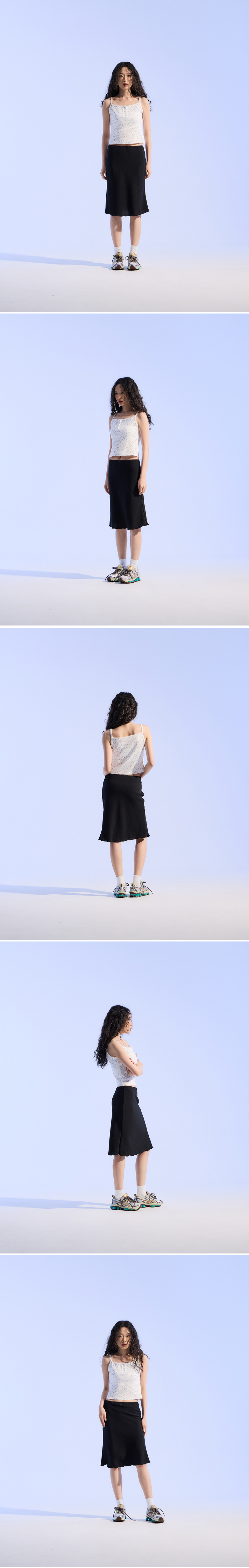 Mesh Mood Skirt 【MOAA】 MUSINSA ムシンサ スカート MUSINSA | MOAA Mesh Mood Skirt (Sheer BLACK)