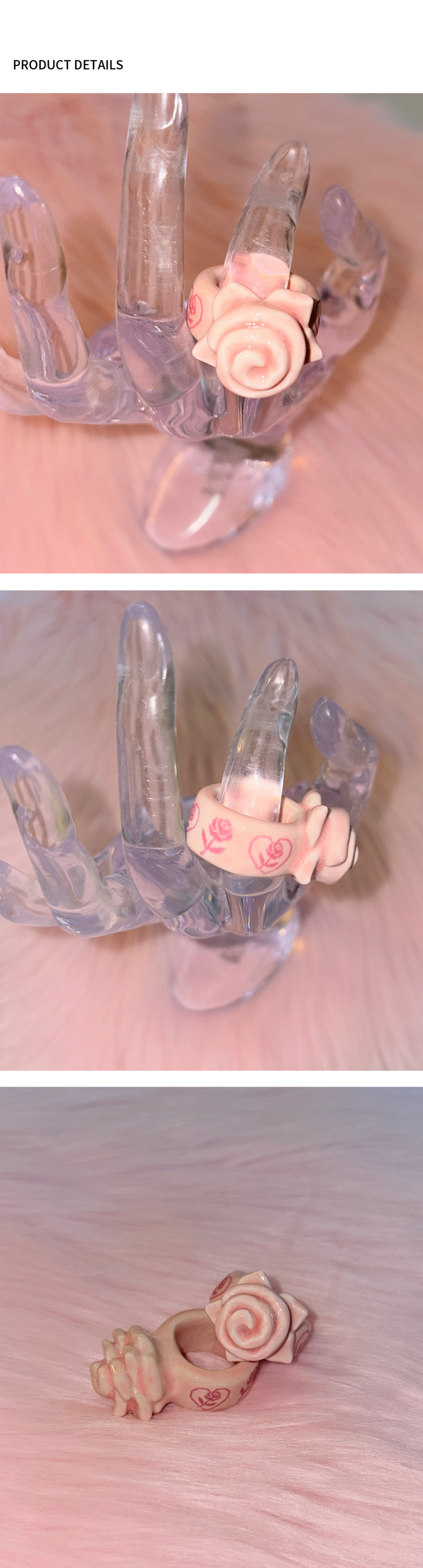 指輪・リング [Fakiii] SUGASCOOP Rose Ring MUSINSA公式 | FAKIII Fakiii x SUGASCOOP Rose Ring