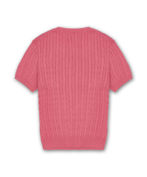 SWEATER-PULLOVER 60/2 COTTON-RED
