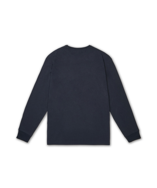 Лонгслив джерси classic fit (Navy)