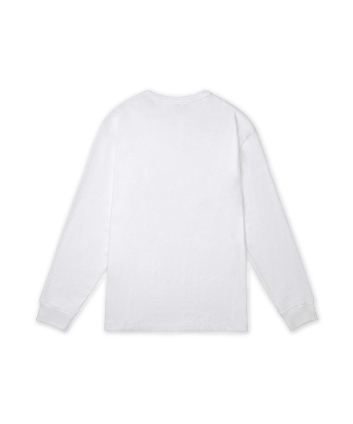 LSCNCLSM5-LONG SLEEVE-T-SHIRT 26/1 JERSEY-WHITE