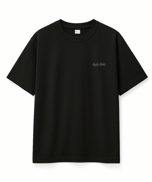 Stone Logo Indigo синий T-shirts чёрный