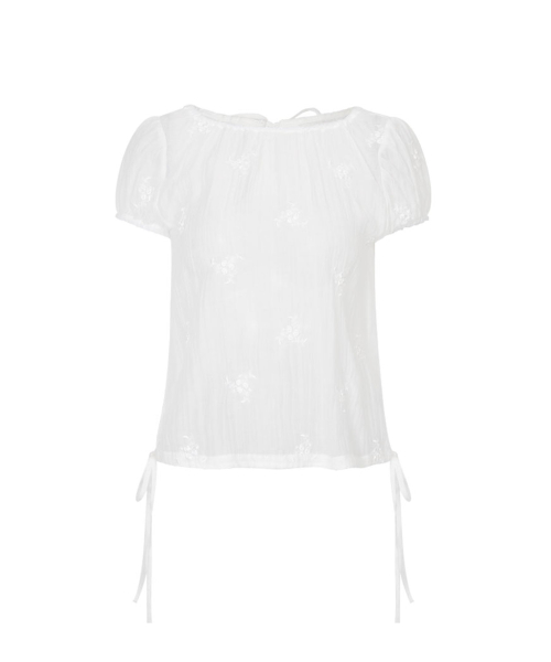 Flower String Blouse (белый)