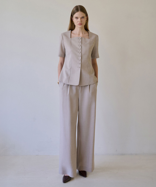 Легкие брюки Airy (Beige)