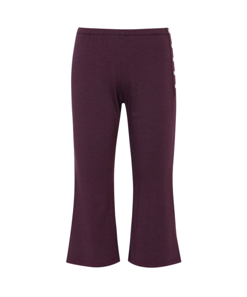 Button Capri брюки (фиолетовый)