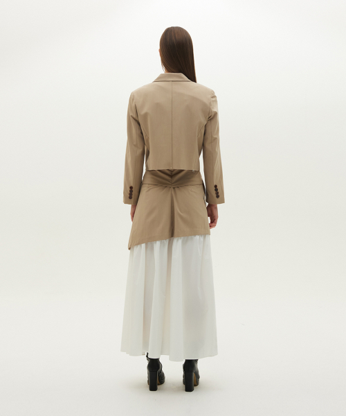Double cropped blazer