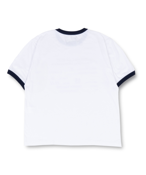 Футболка CHARLESTON с окантовкой White (Navy)