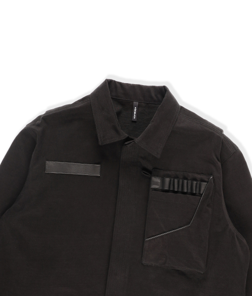 SHIRT JACKET / BLACK