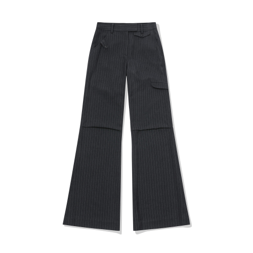 STRIPE BOOTS CUT PANTS