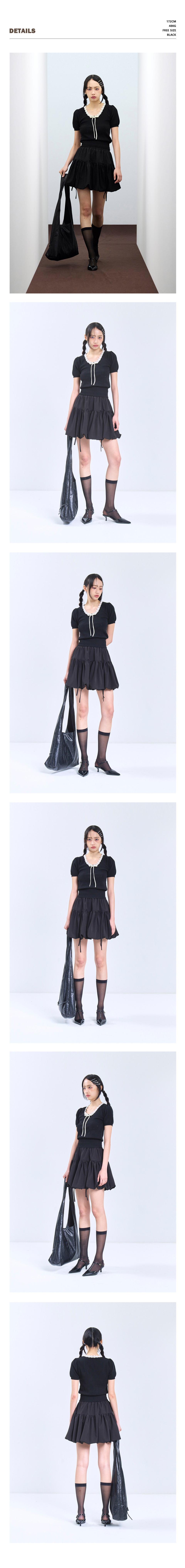 MUSINSA | VIVABROWN 85-VIVA139 Bubble Strap Balloon Short