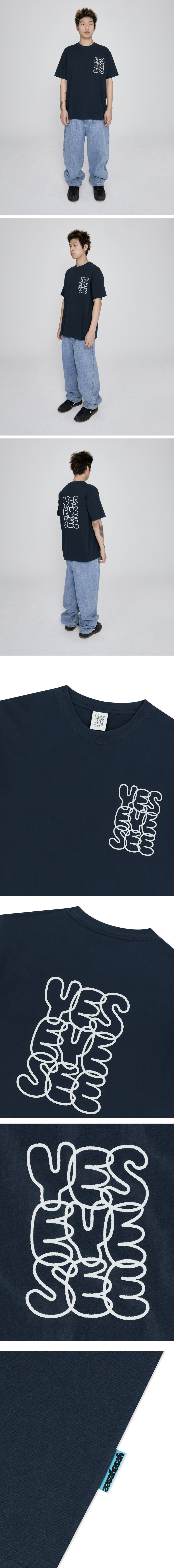 C-Logo Tee Navy