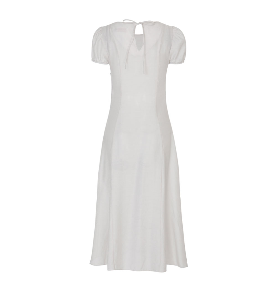 ◆Loulouseoul◆ Sheer Puff Long Dress Light Gray loulouseoulouse