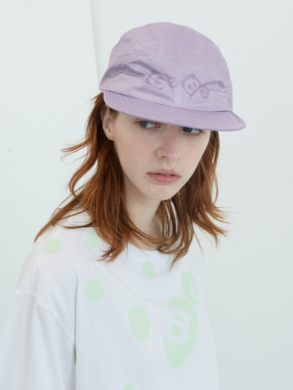 [ENZO BLUES] ブロックロゴ グロッシー キャンプキャップ MUSINSA | ENZO BLUES Block Logo Glossy Camp Cap (Pink)