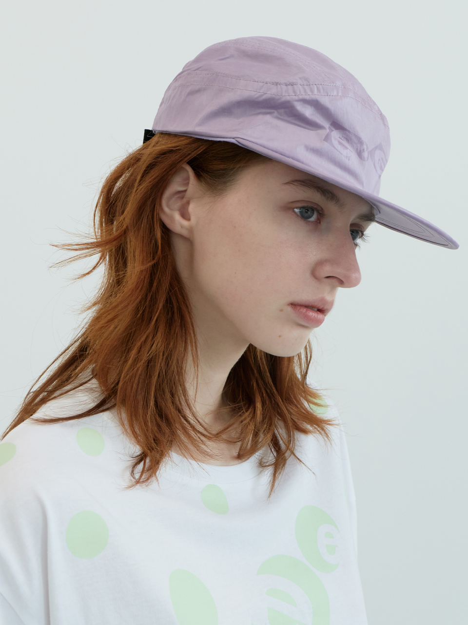 [ENZO BLUES] ブロックロゴ グロッシー キャンプキャップ MUSINSA | ENZO BLUES Block Logo Glossy Camp Cap (Pink)