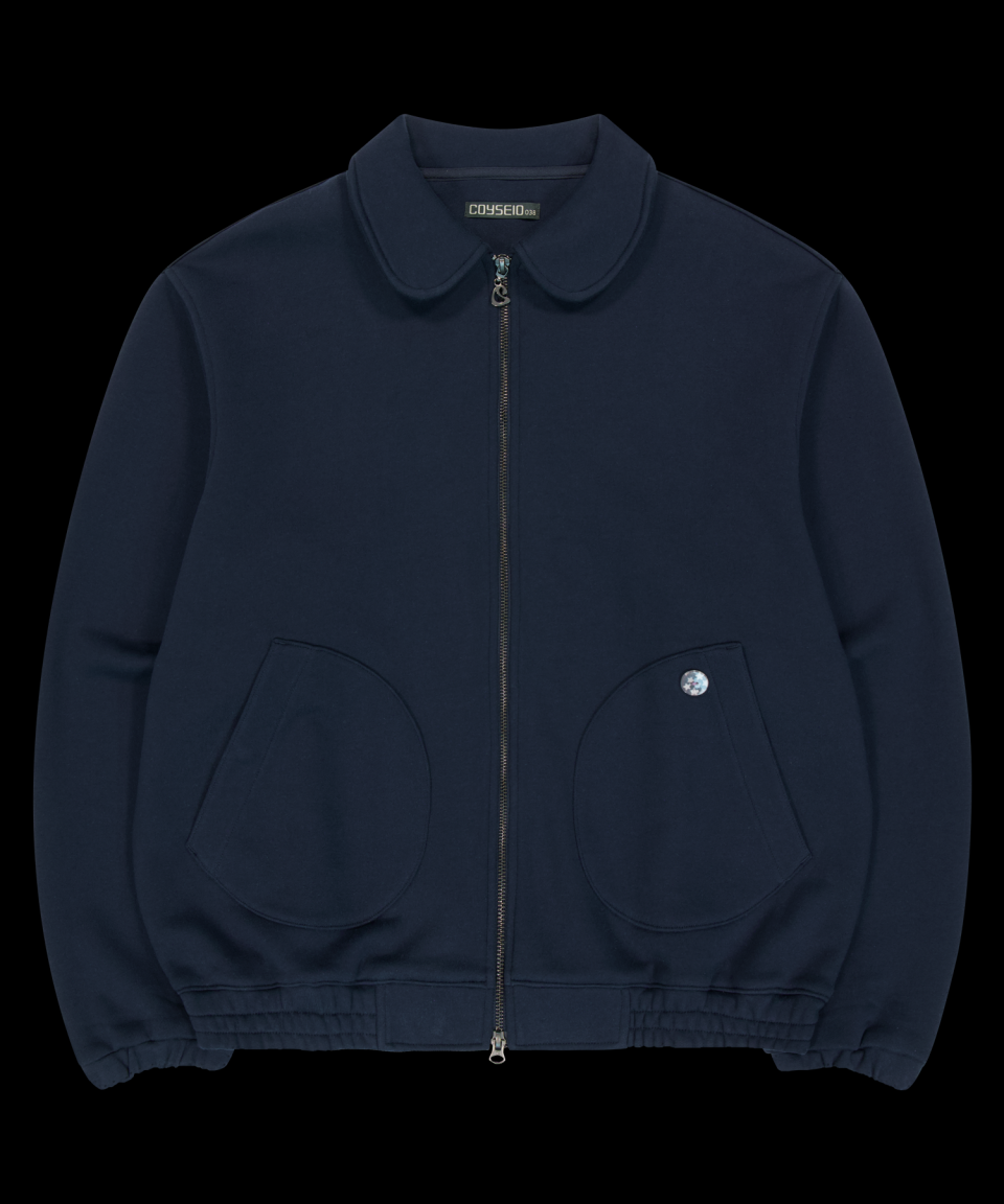 【COYSEIO】 038 ROUND TRACK ZIP-UP ★送料・関税込★大人気★ 038 ROUND TRACK ZIP-UP NAVY - coyseio