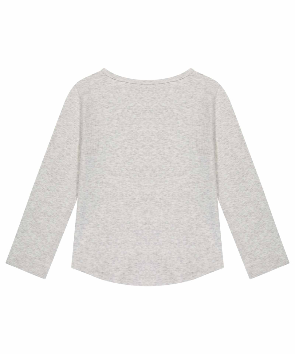 【COYSEIO】 038 SOFT LONG SLEEVES WHITE MELANGE Coyseio 038 Capri Sleeves - White Melange | International Store