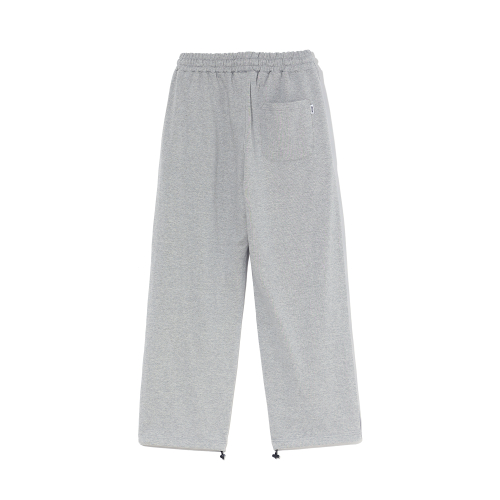 Хлопковые брюки с надписью (Grey)