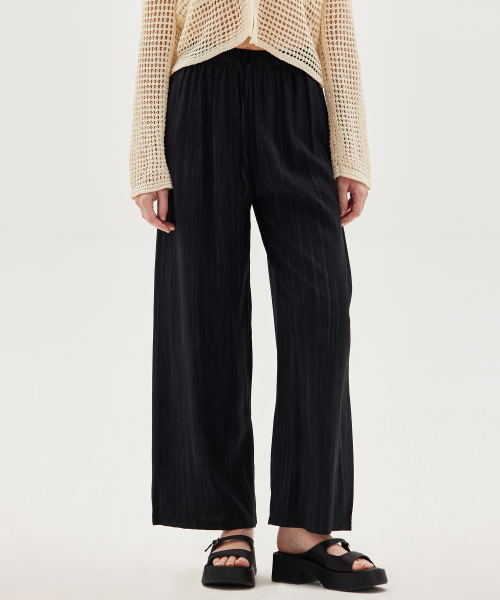 STRIPE RELAXED BANDING PANTS_T513BT703