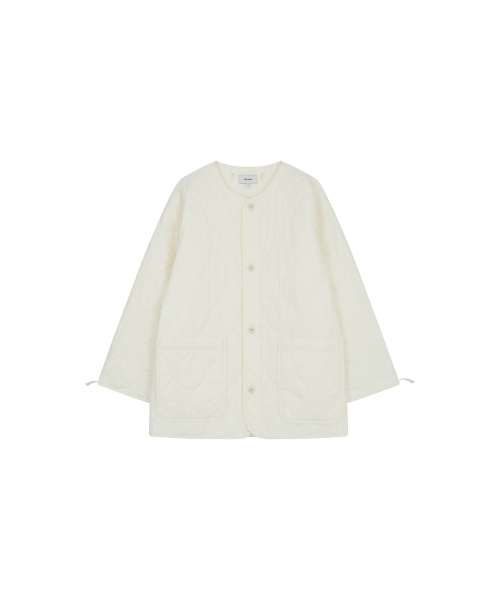 QUILTED JACKET (IVORY)