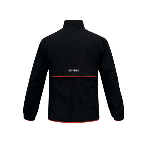 Анорак унисекс 251JJ004U Black с оранжевыми деталями