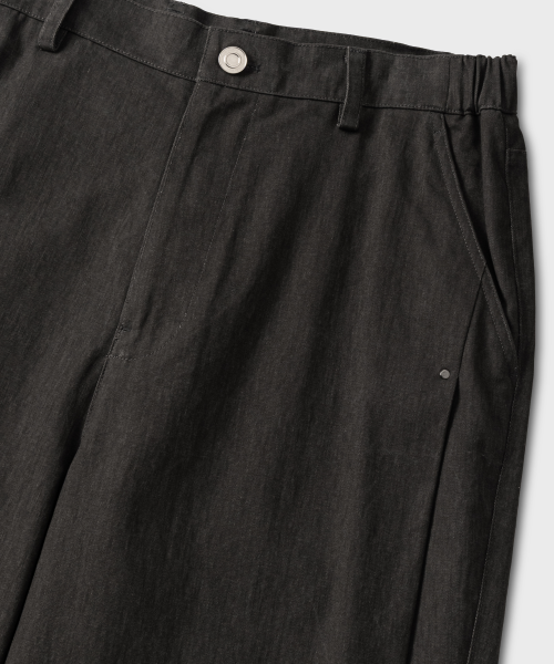 Плиссированные брюки Dark Grey