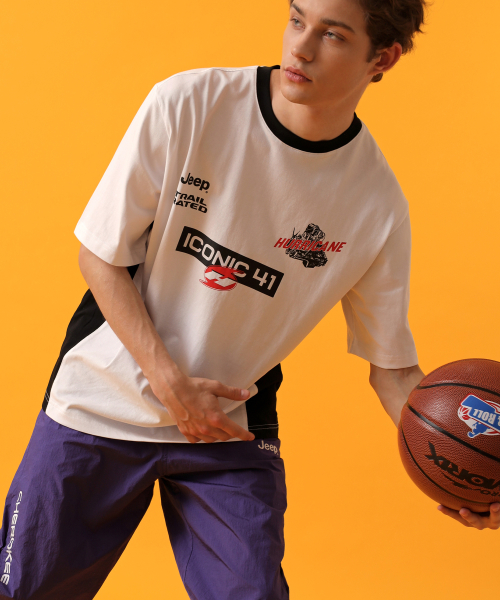 Футболка PARIS Sports в рубчик с коротким рукавом 3 COLORS (JP5TSU106)